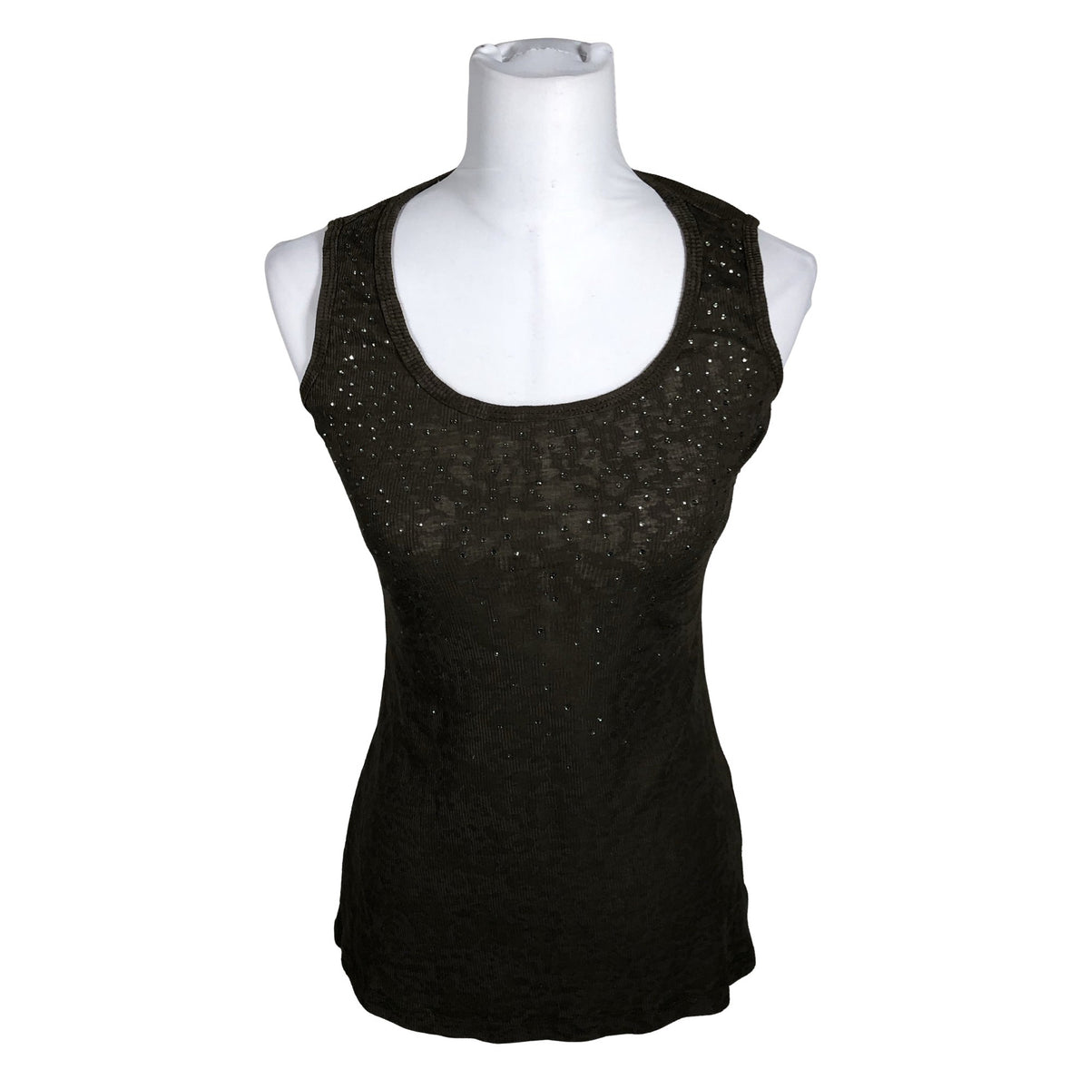 Unisex Betty Barclay - Tricot tank top, size 36 - Brown (2)