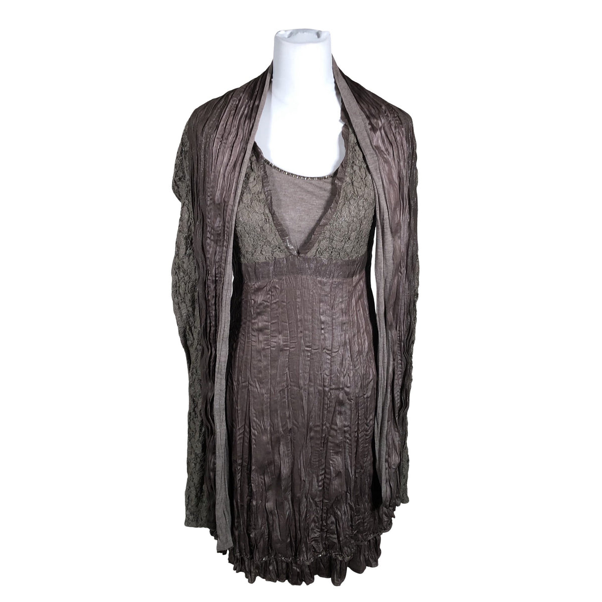 Unisex Betty Barclay - Party dress, size 36 - Brown (1)