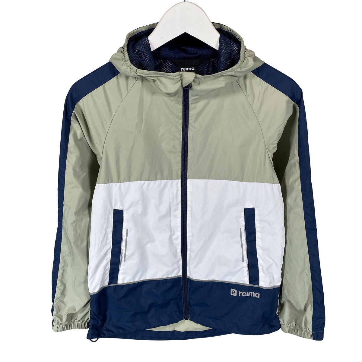 Unisex Reima - Spring/Fall jacket, size 140 - 146 - Green (1)