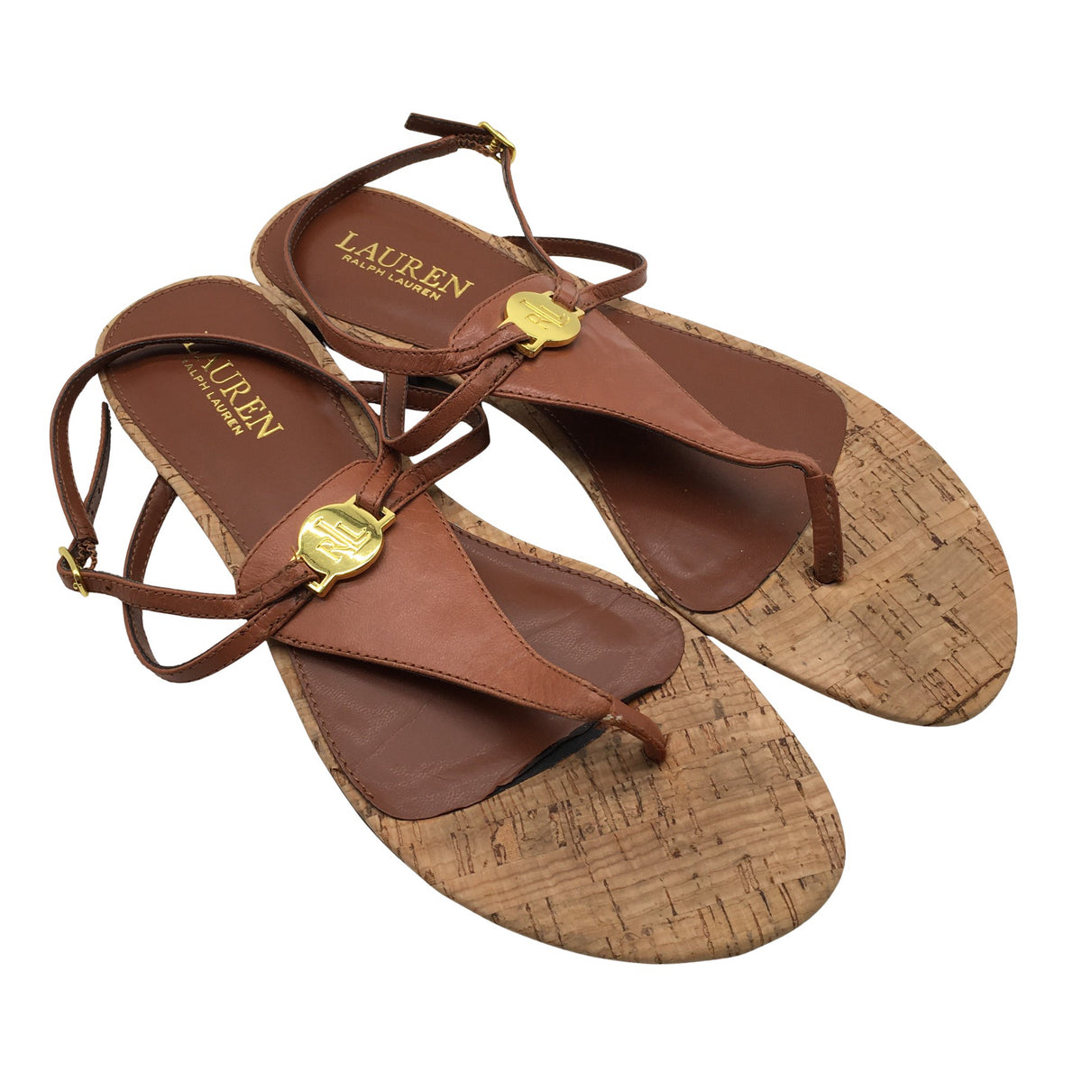 Unisex Lauren Ralph Lauren - Sandals, size 40 - Brown (2)