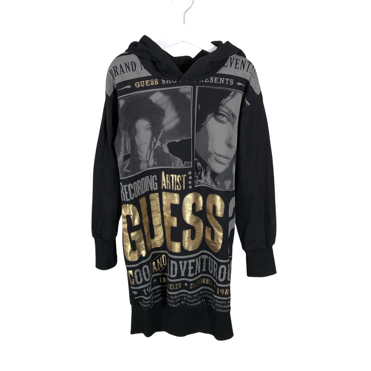 Unisex Guess - Sweatshirt tunic, size 122 - 128 - Black (1)