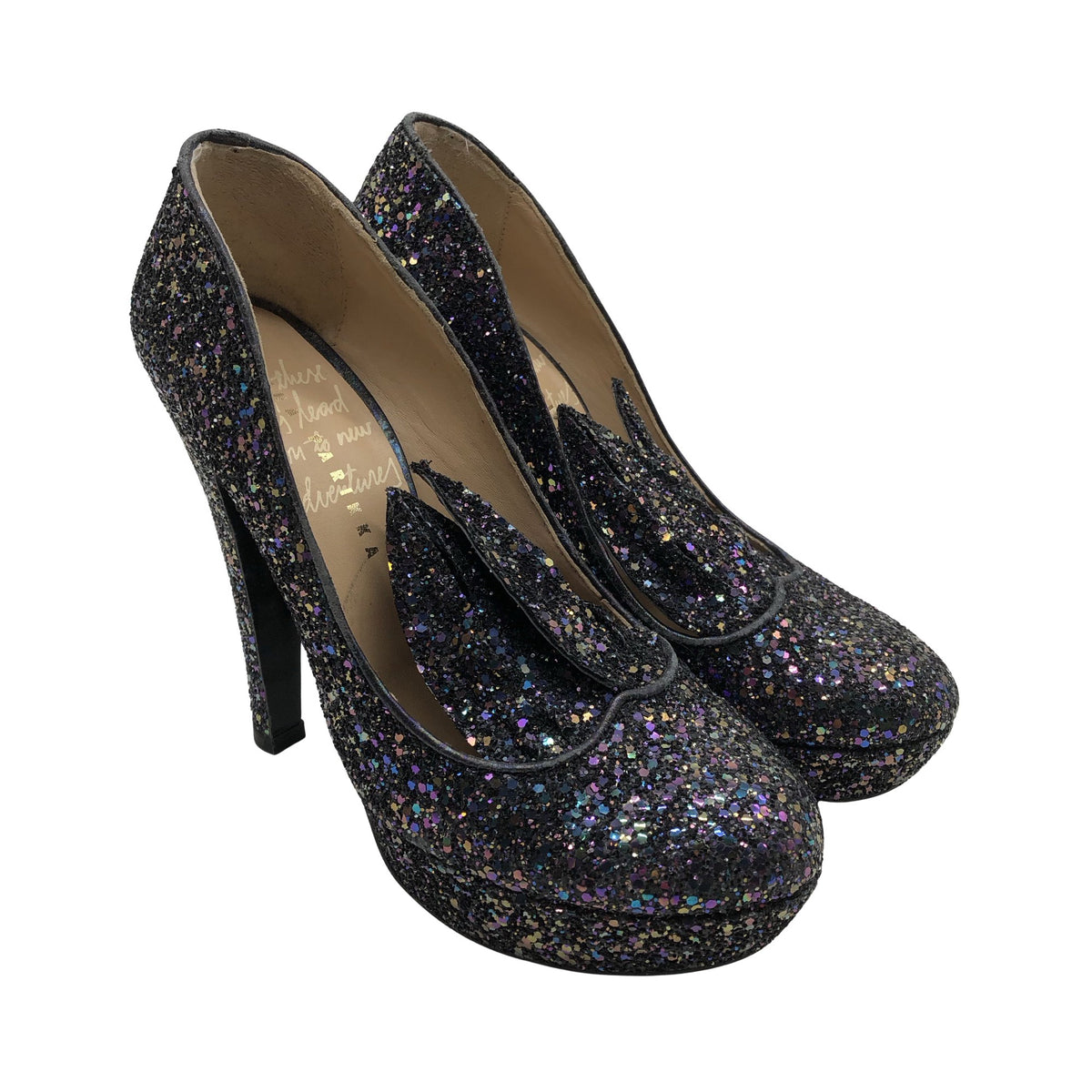 Unisex Minna Parikka - Evening high heels, size 39 - Black (3)
