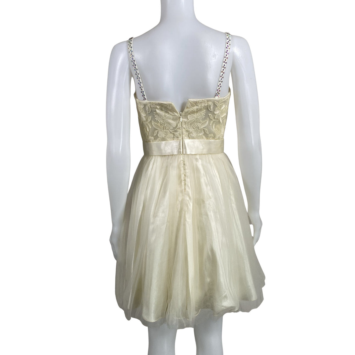 Unisex Laona - Party dress, size 34 - Yellow (3)