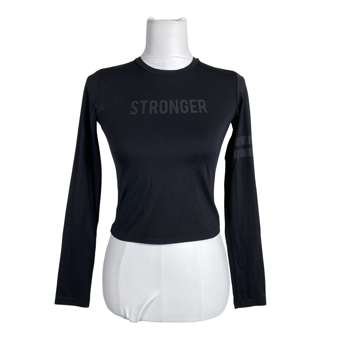 Unisex Stronger - Sports shirt, long sleeve, size 36 - Black (1)