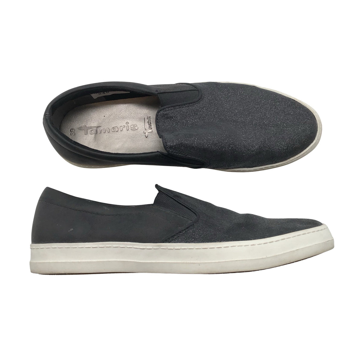 Unisex Tamaris - Loafers, size 39 - Black (1)