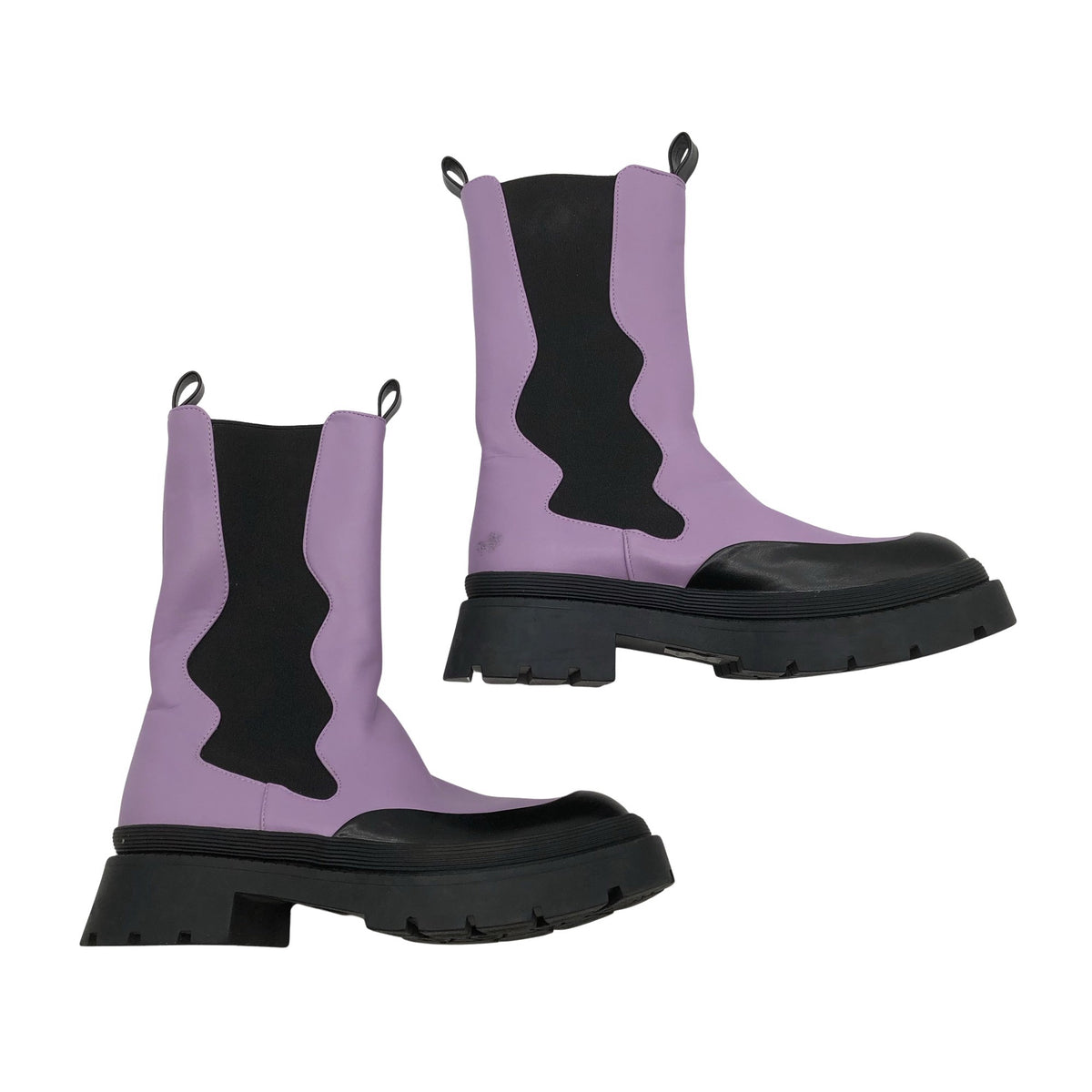 Unisex Na-KD - Ankle boots, size 39 - Violet (1)