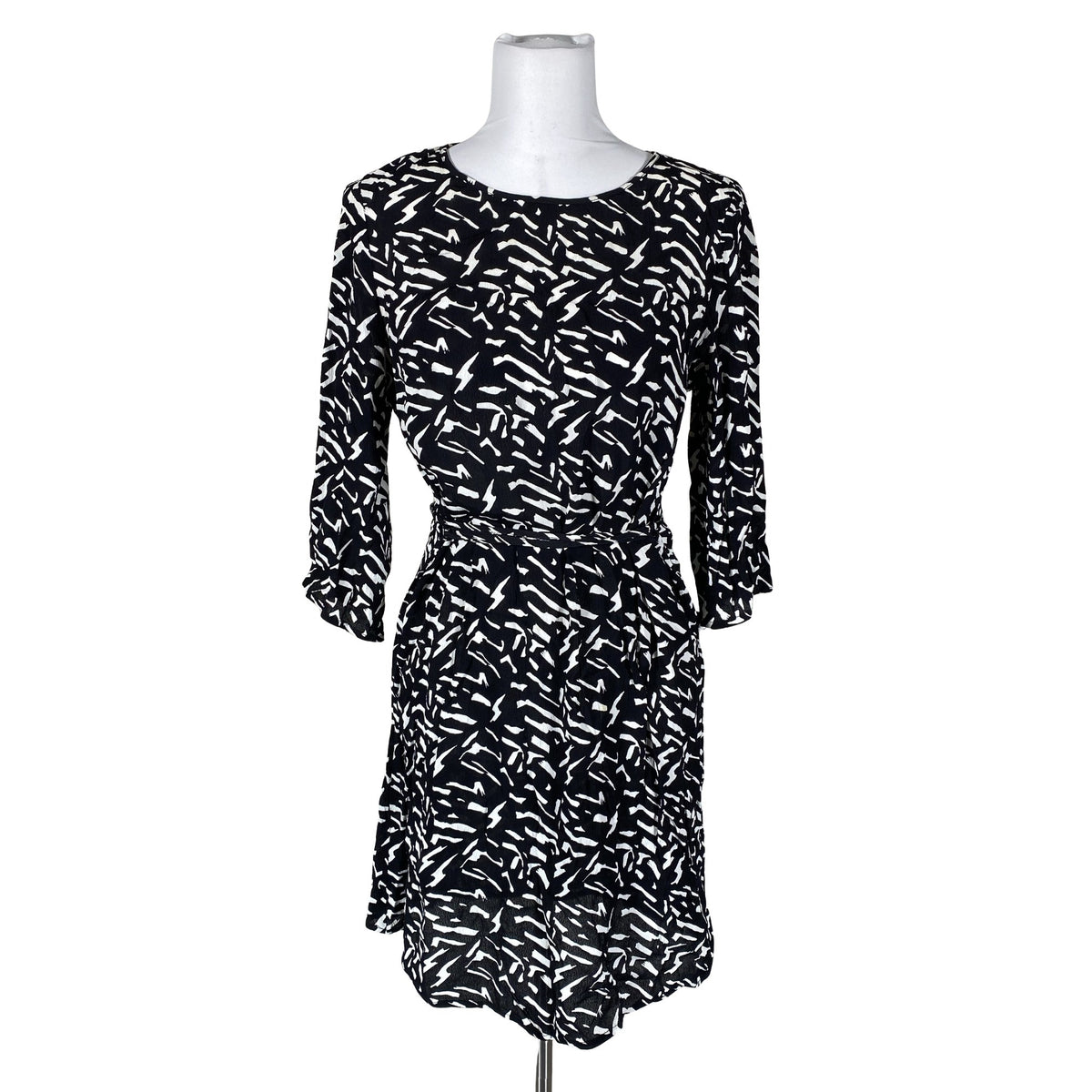 Unisex Your Face - Schiffon dress, size 38 - Black (1)