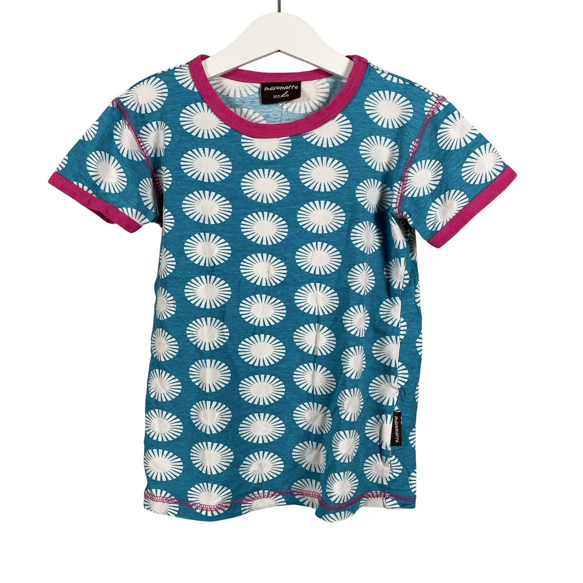 Unisex Maxomorra - T-shirt, size 122 - 128 - Blue (1)