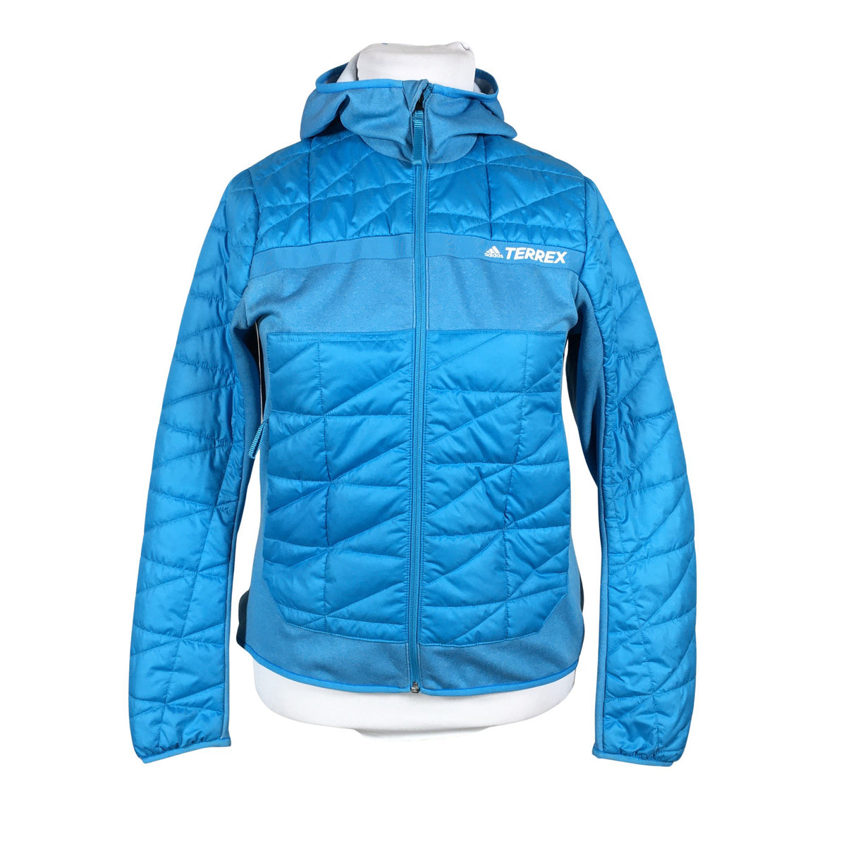 Unisex Adidas - Lightly padded jacket, size 42 - Light blue (1)
