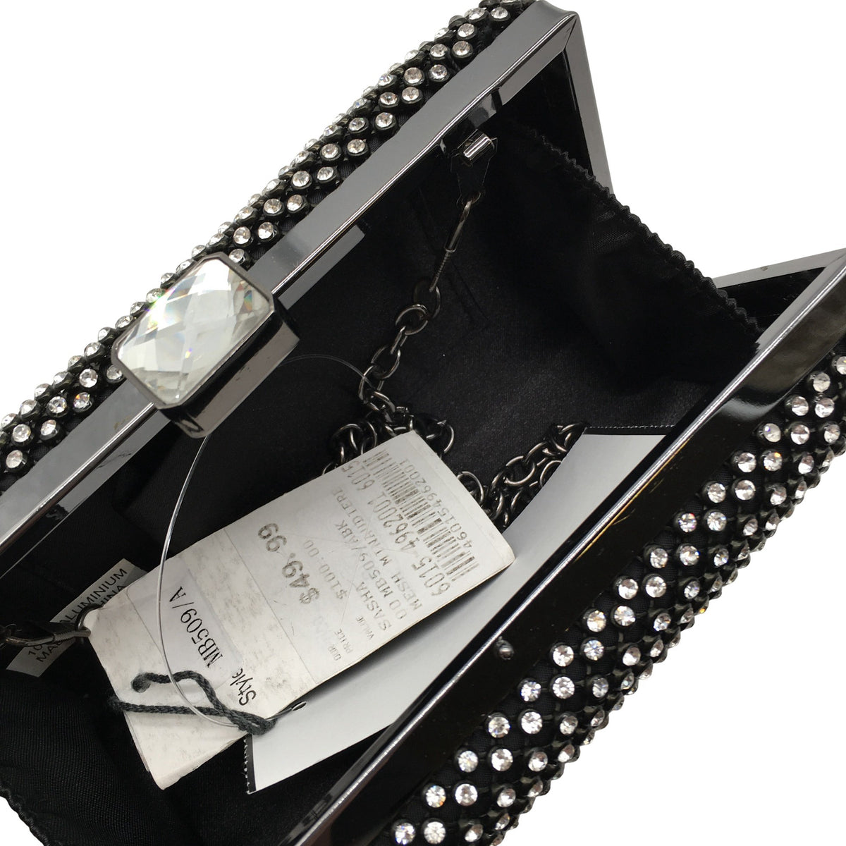 Unisex sasha - Evening bag, size Mini - Black (3)