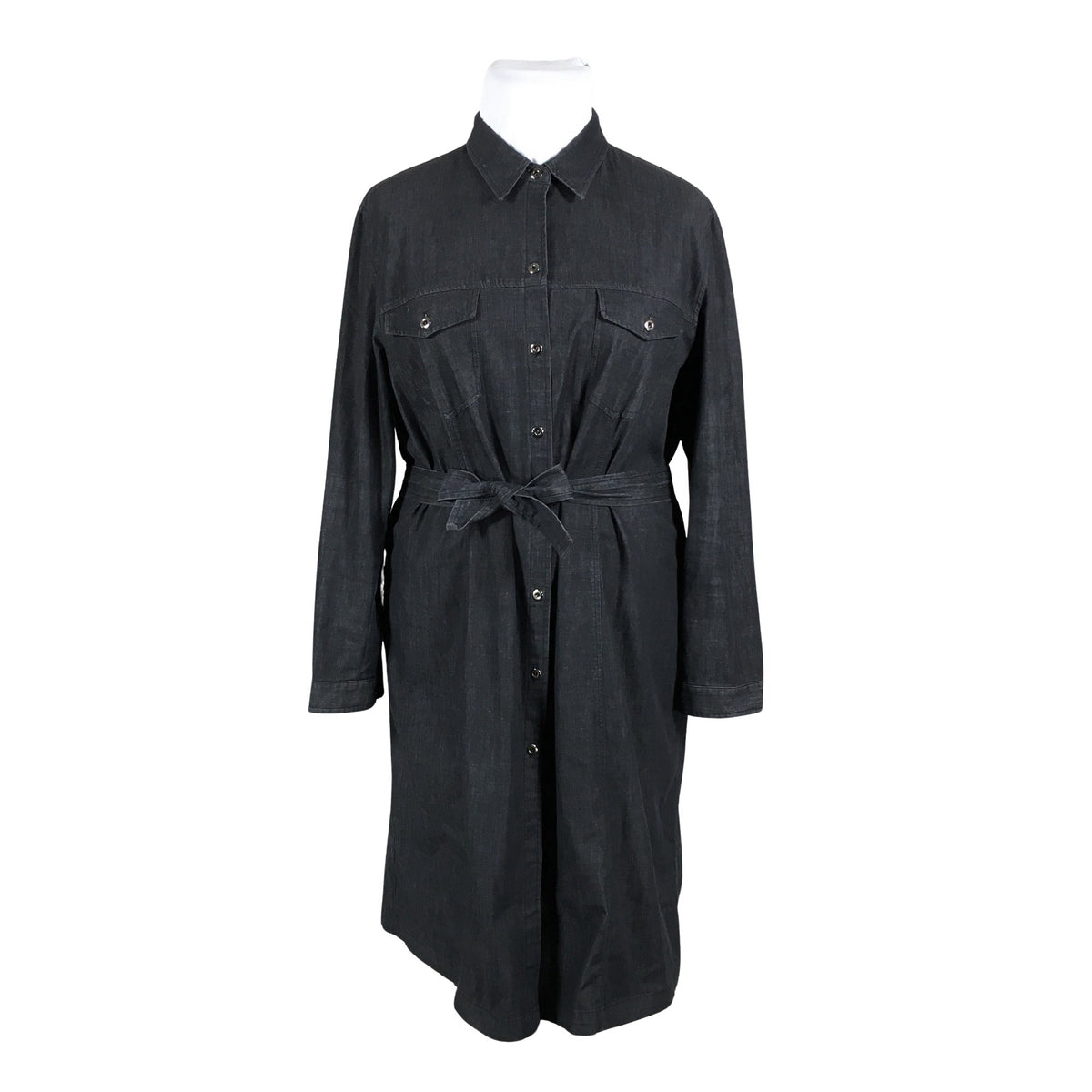 Unisex Ril's - Denim dress, size 44 - Gray (1)