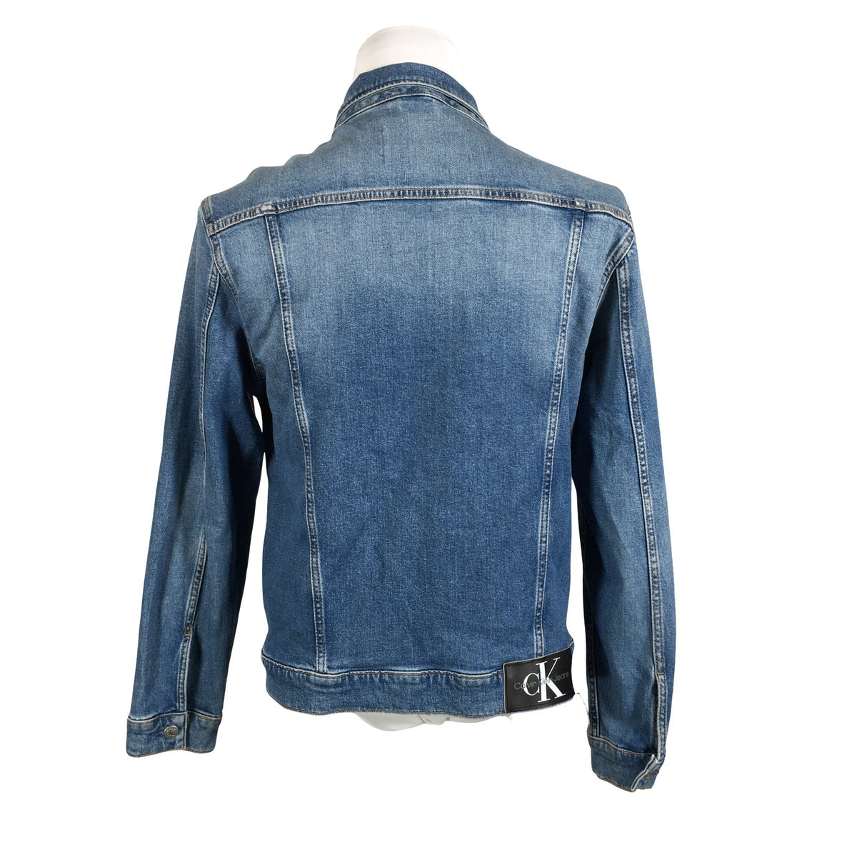 Unisex Calvin Klein Jeans - Denim jacket, size M - Blue (2)