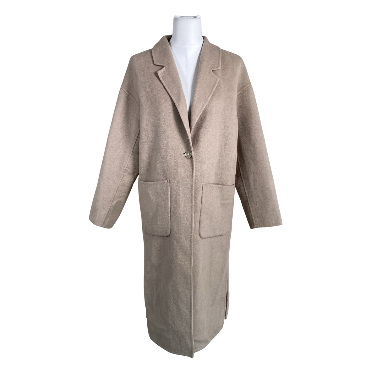 Unisex Nanso - Wool coat, size 38 - Beige (1)