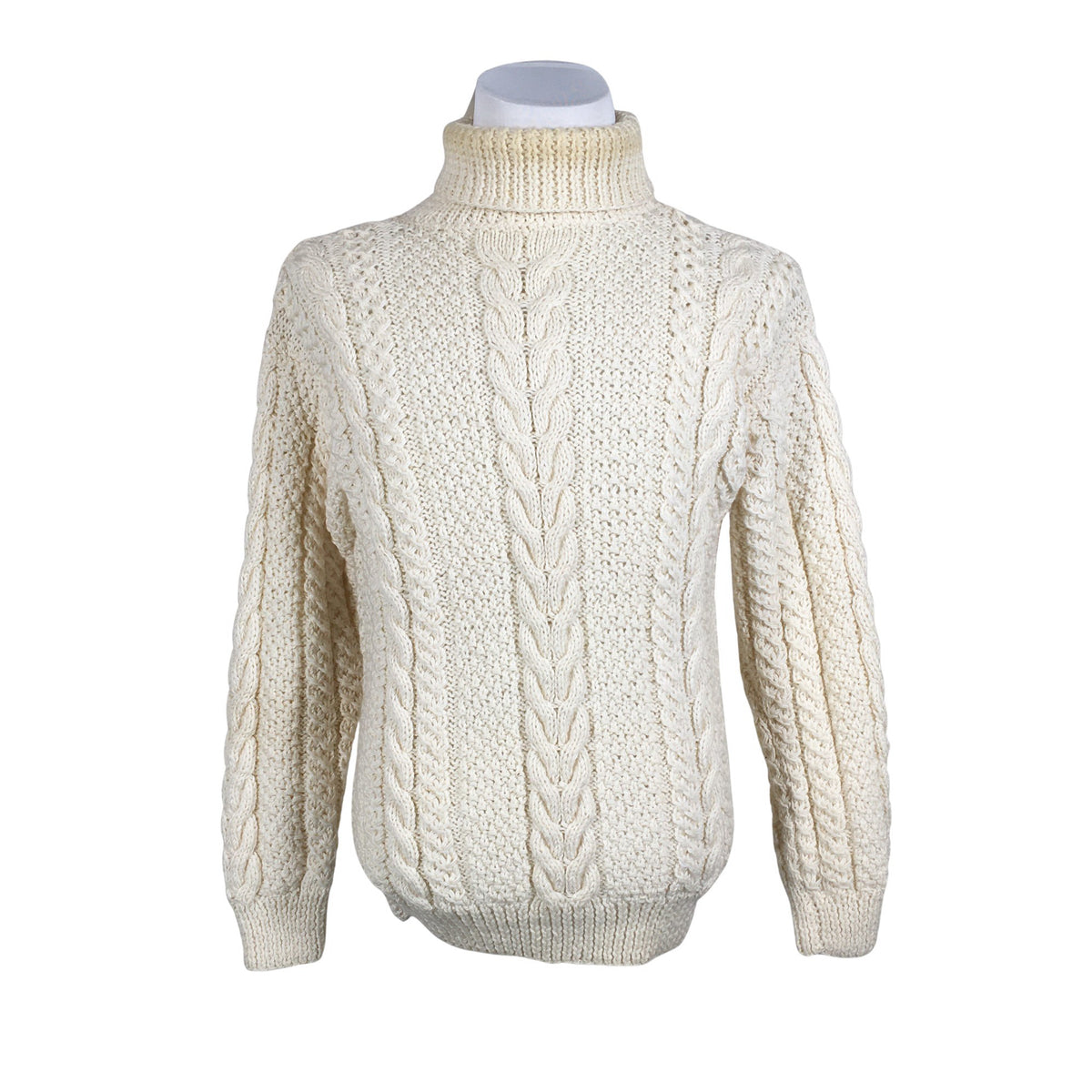 Unisex Handmade - Sweater, size L - Natural white (1)