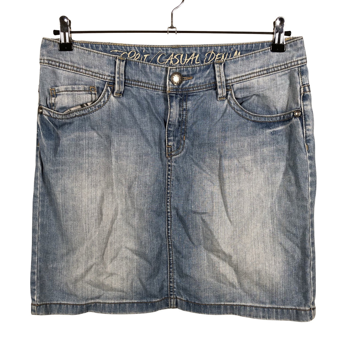 Unisex Esprit - Denim skirt, size W32 - Blue (1)