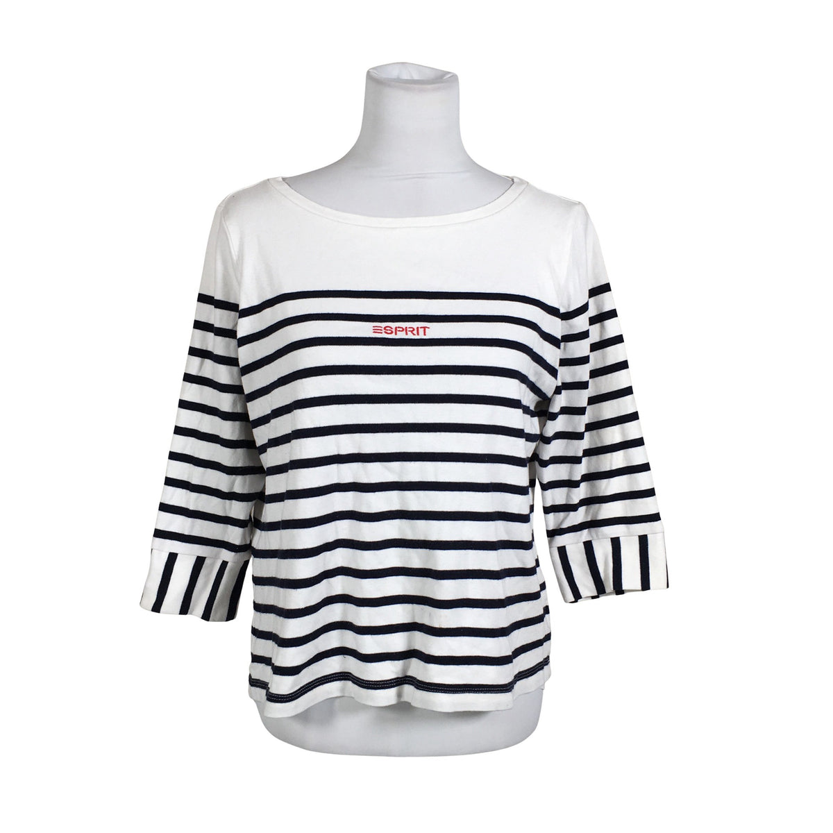 Unisex Esprit - Tricot shirt, size 38 - White (1)
