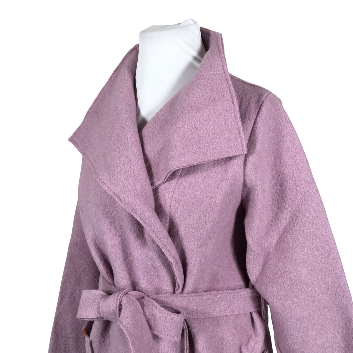 Unisex Ommellinen - Wool coat, size 42 - Violet (2)