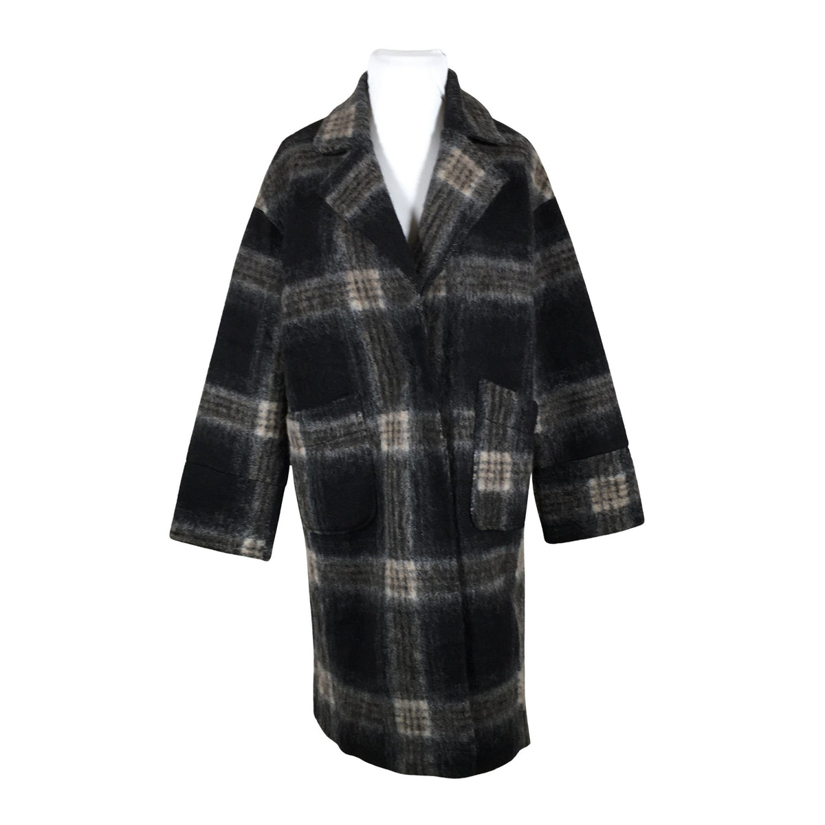 Unisex Bohemiana - Wool coat, size 42 - Gray (1)