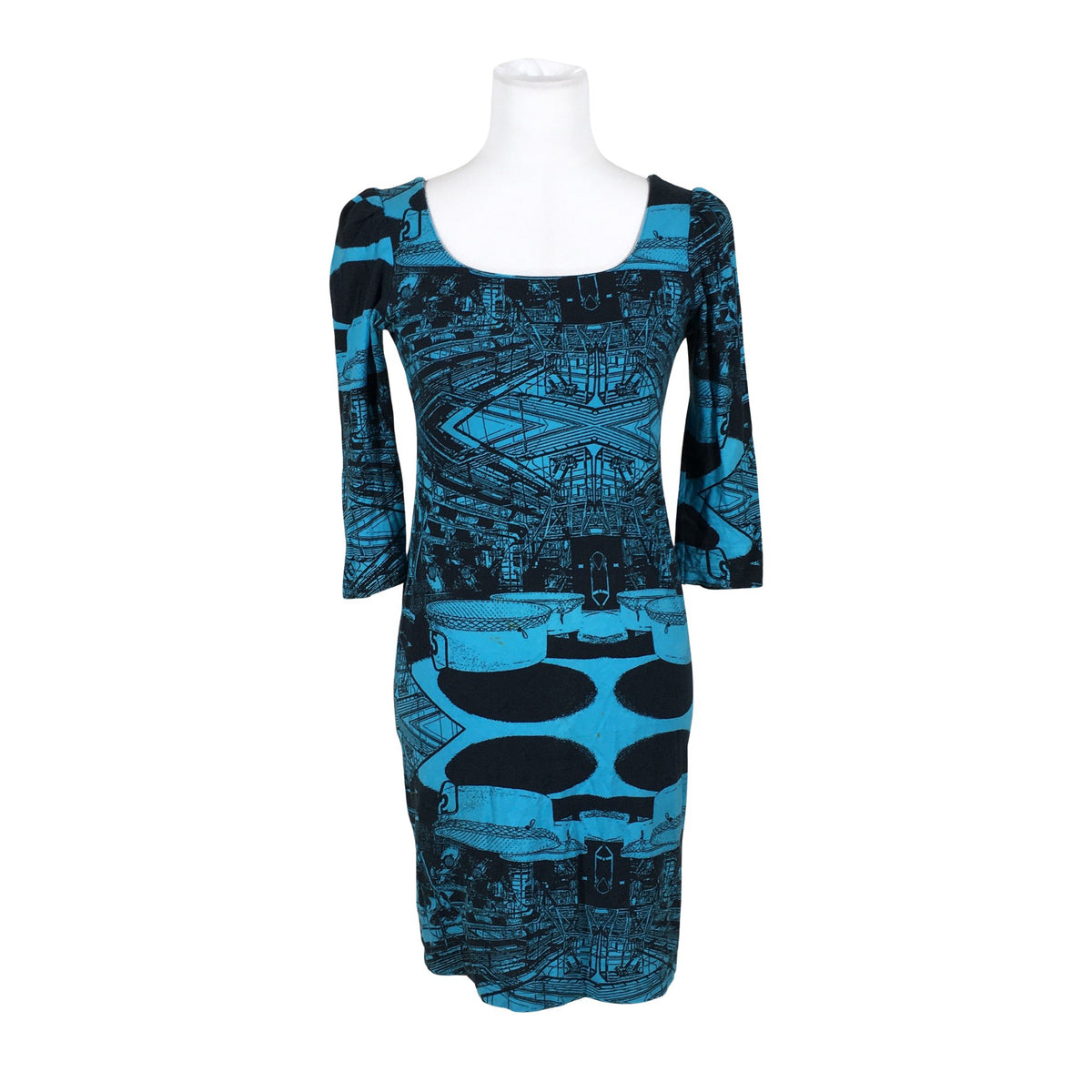 Unisex Nanso - Tricot dress, size 34 - Blue (1)