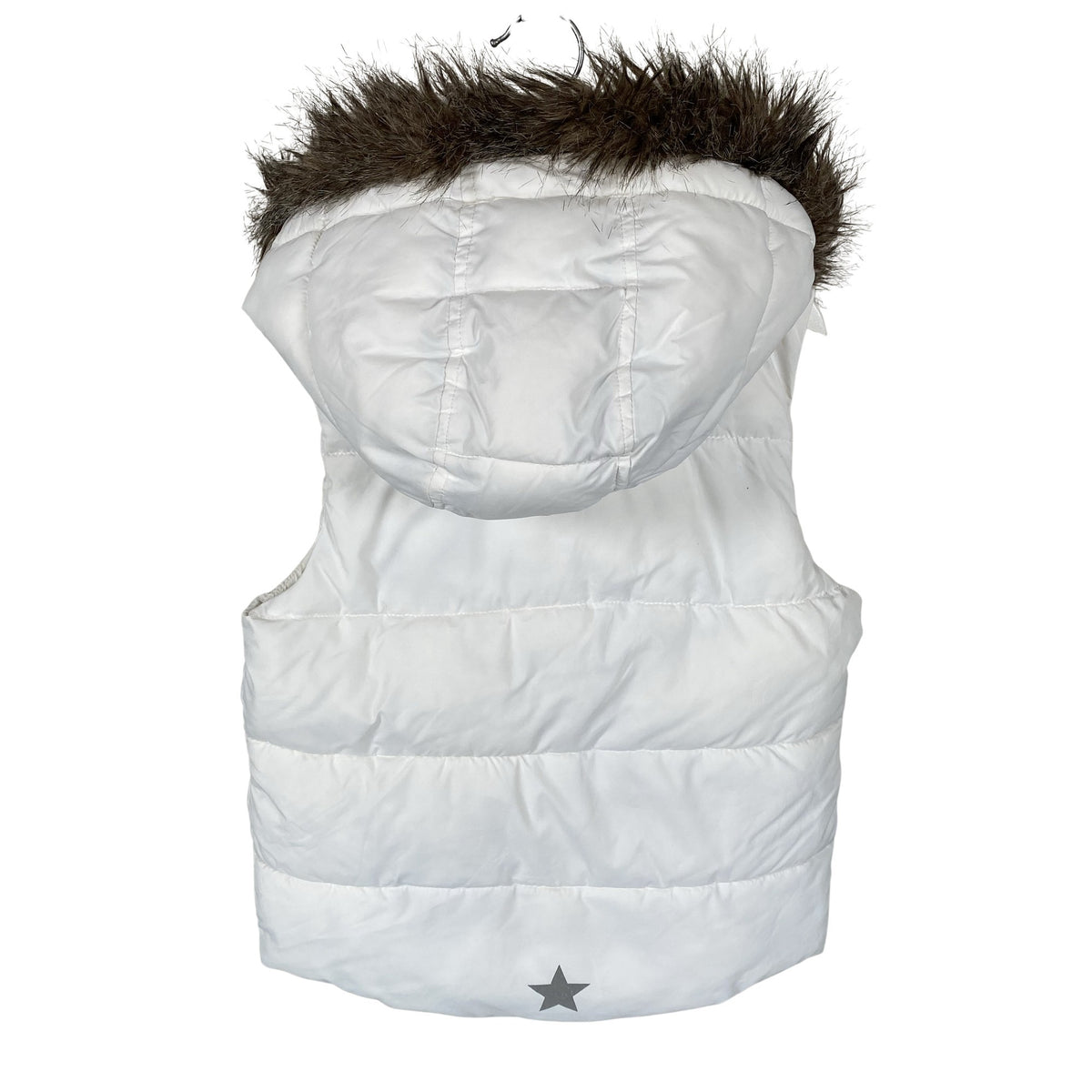 Unisex Lindex - Winter vest, size 122 - 128 - White (2)