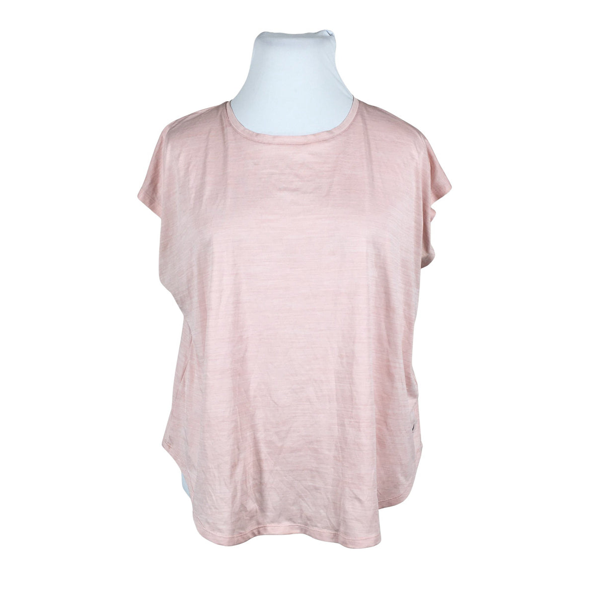 Unisex Soc - Sports shirt, short sleeve, size 44 - Light pink (1)