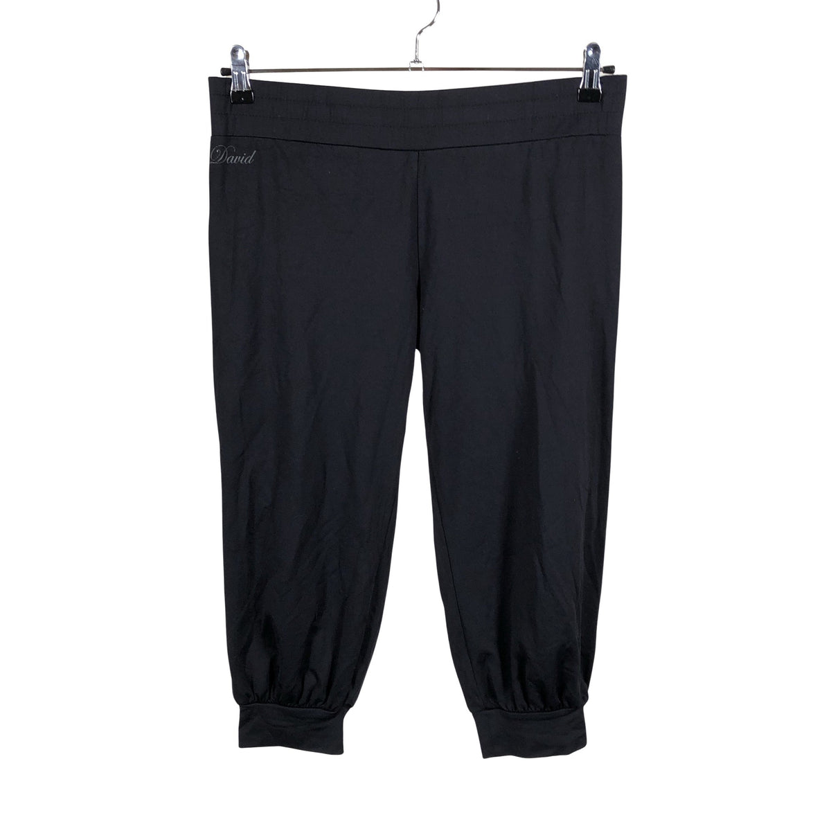 Unisex David - Sports capri pants, size 38 - Black (1)