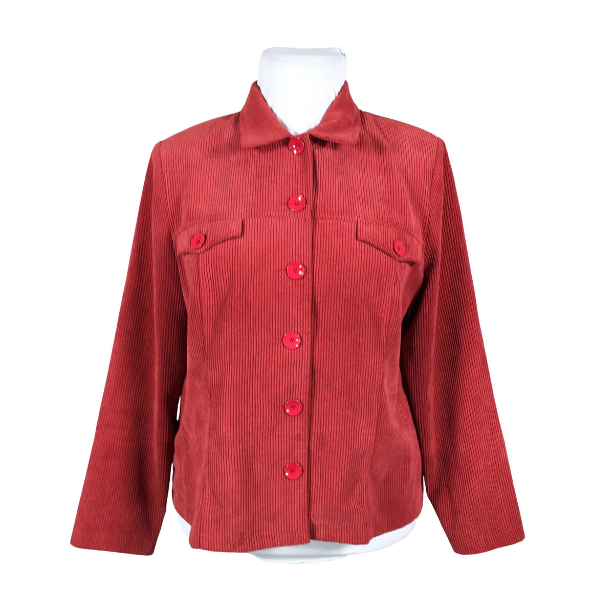Unisex Tazzia - Denim jacket, size 42 - Red (1)