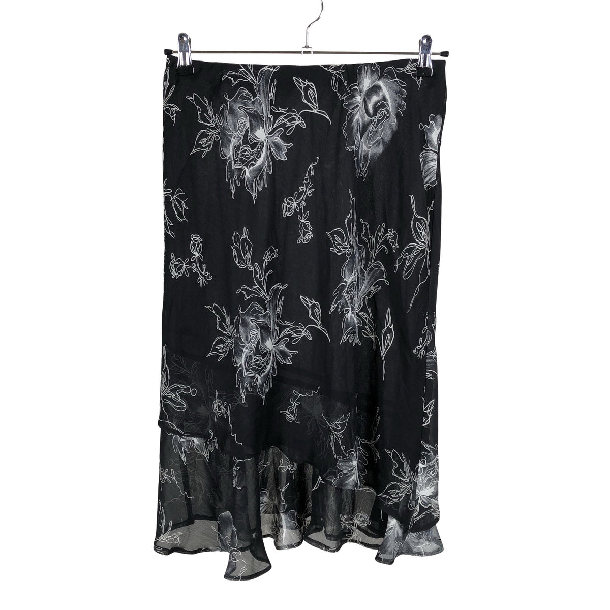 Unisex Steilmann - Fabric skirt, size 42 - Black (1)