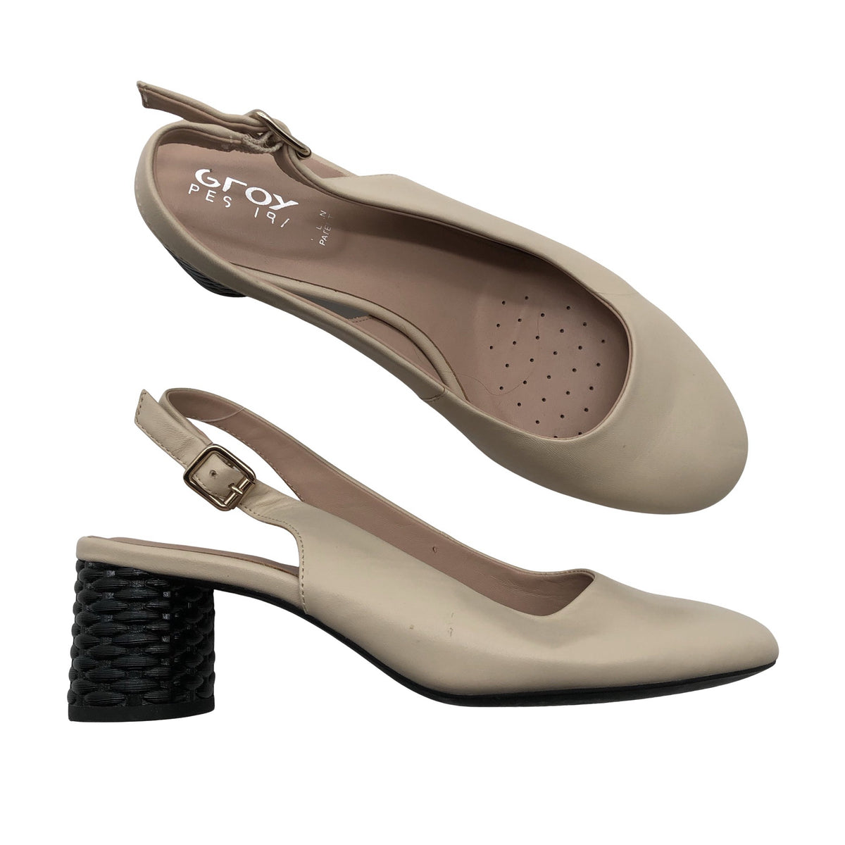 Unisex Geox - High heels, size 37 - Beige (1)
