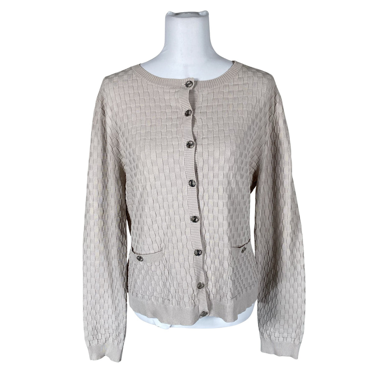 Unisex Ril's - Cardigan, size 40 - Beige (1)