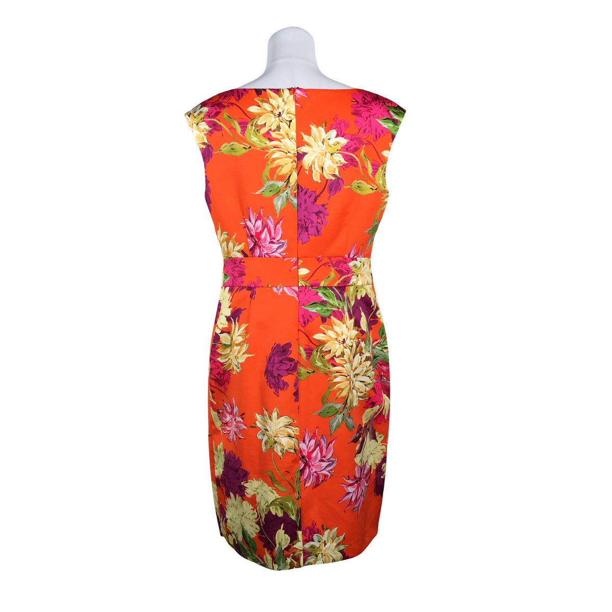 Unisex Ril's - Schiffon dress, size 40 - Orange (2)