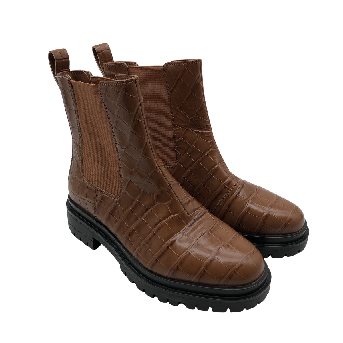 Unisex Lauren Ralph Lauren - Ankle boots, size 39 - Brown (2)