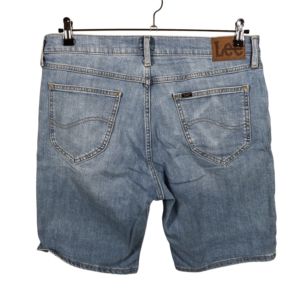 Unisex Lee - Denim shorts, size W33 - Light blue (2)