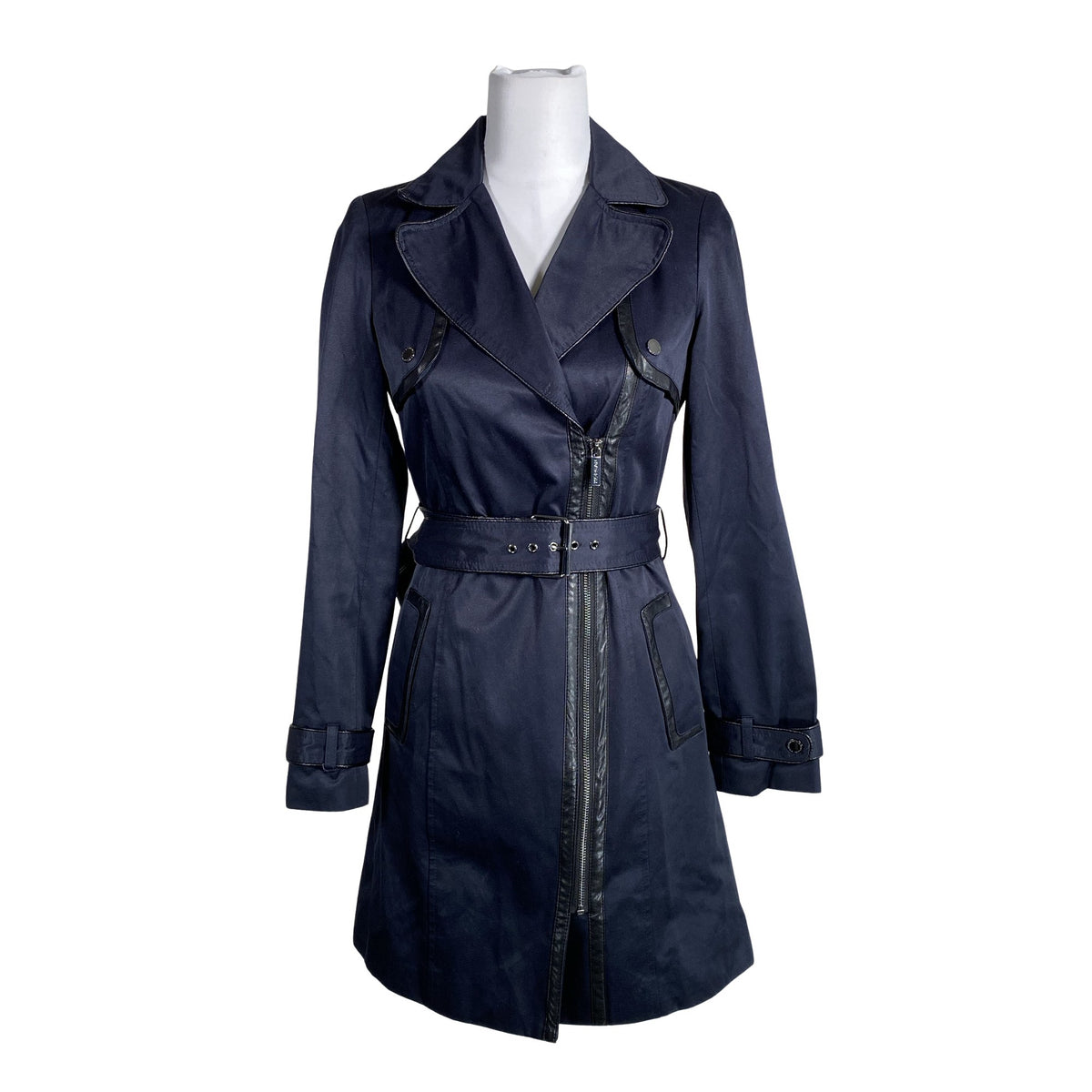 Unisex Morgan - Trench coat, size 36 - Blue (1)