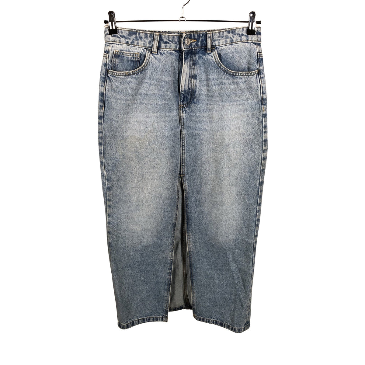 Unisex Lindex - Denim skirt, size 38 - Light blue (1)