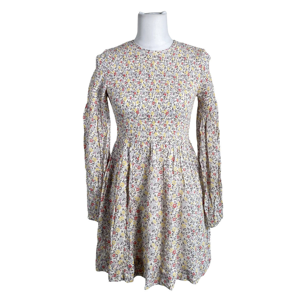 Unisex Ganni - Schiffon dress, size 36 - White (1)