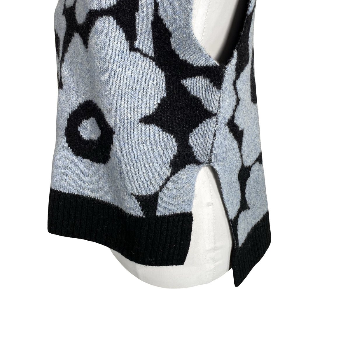 Unisex Marimekko - Knit vest, size 36 - Light blue (2)