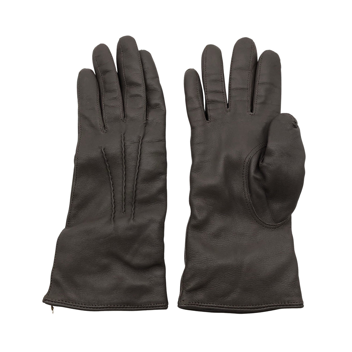 Unisex Sauso - Leather gloves, size Ei kokoa - Brown (1)
