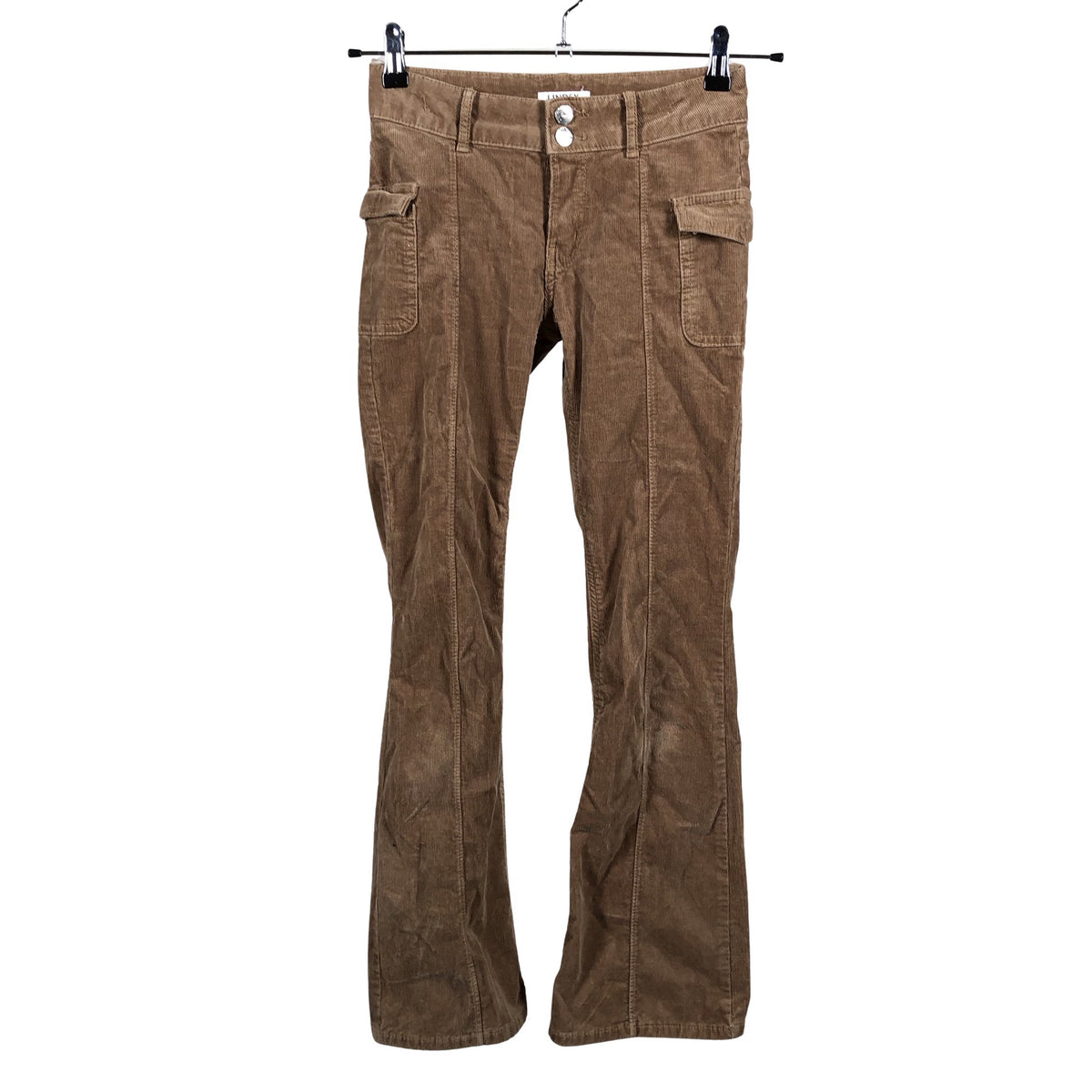 Unisex Lindex - Velvet pants, size 146 - 152 - Brown (1)