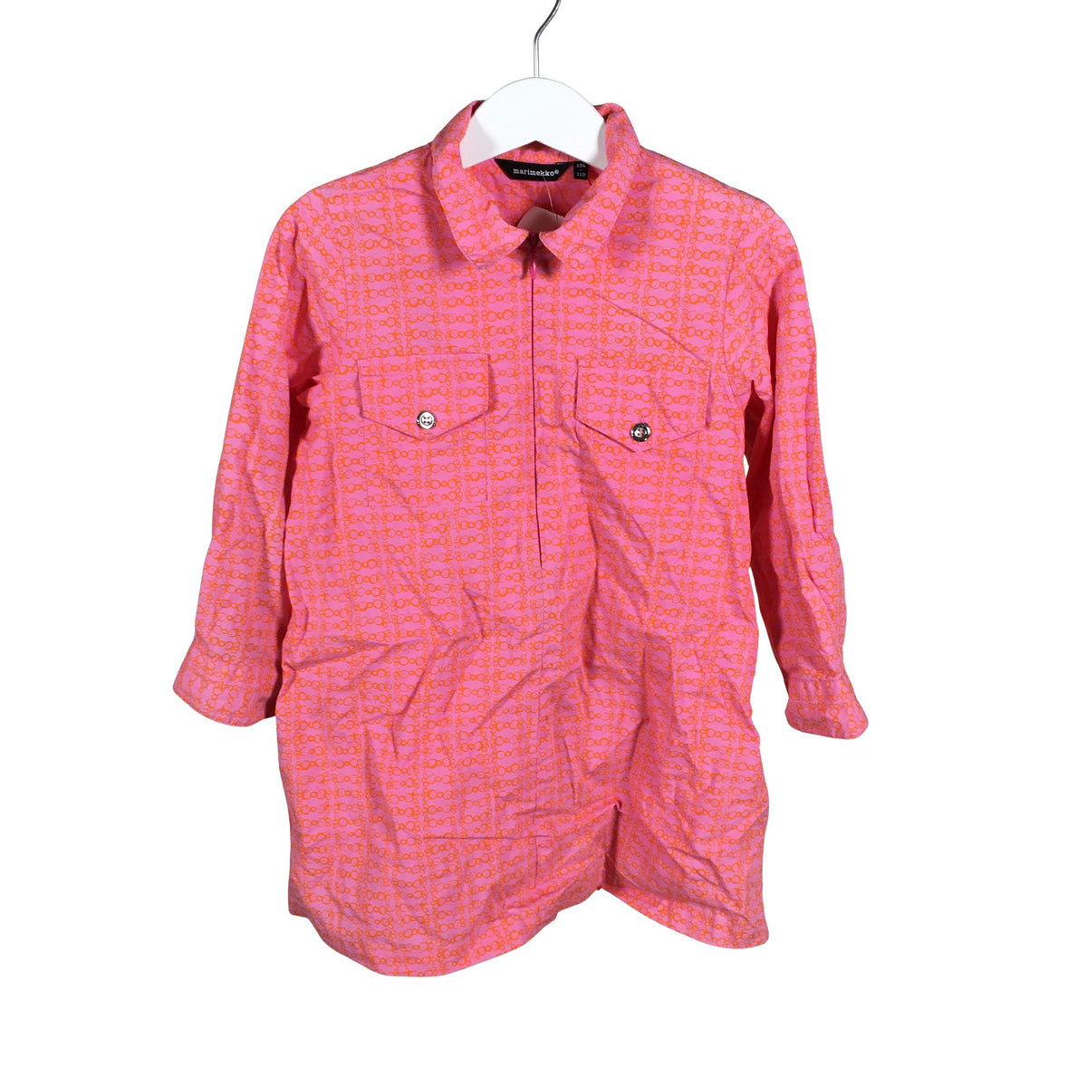 Unisex Marimekko - Dress, size 104 - 110 - Light pink (1)