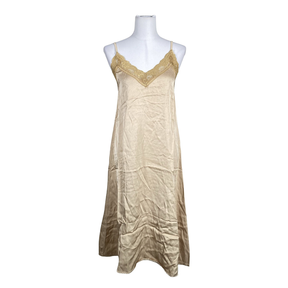 Unisex Bohemiana - Schiffon dress, size 40 - Beige (1)