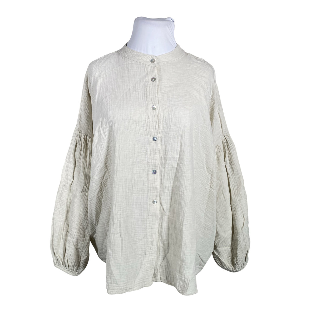 Unisex Bypias - Blouse, size 46 - Beige (1)
