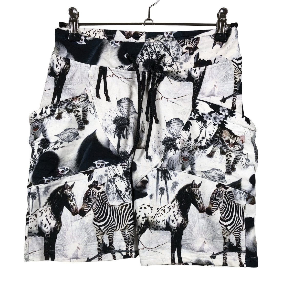 Unisex Gugguu - Tricot shorts, size 140 - 146 - Gray (1)