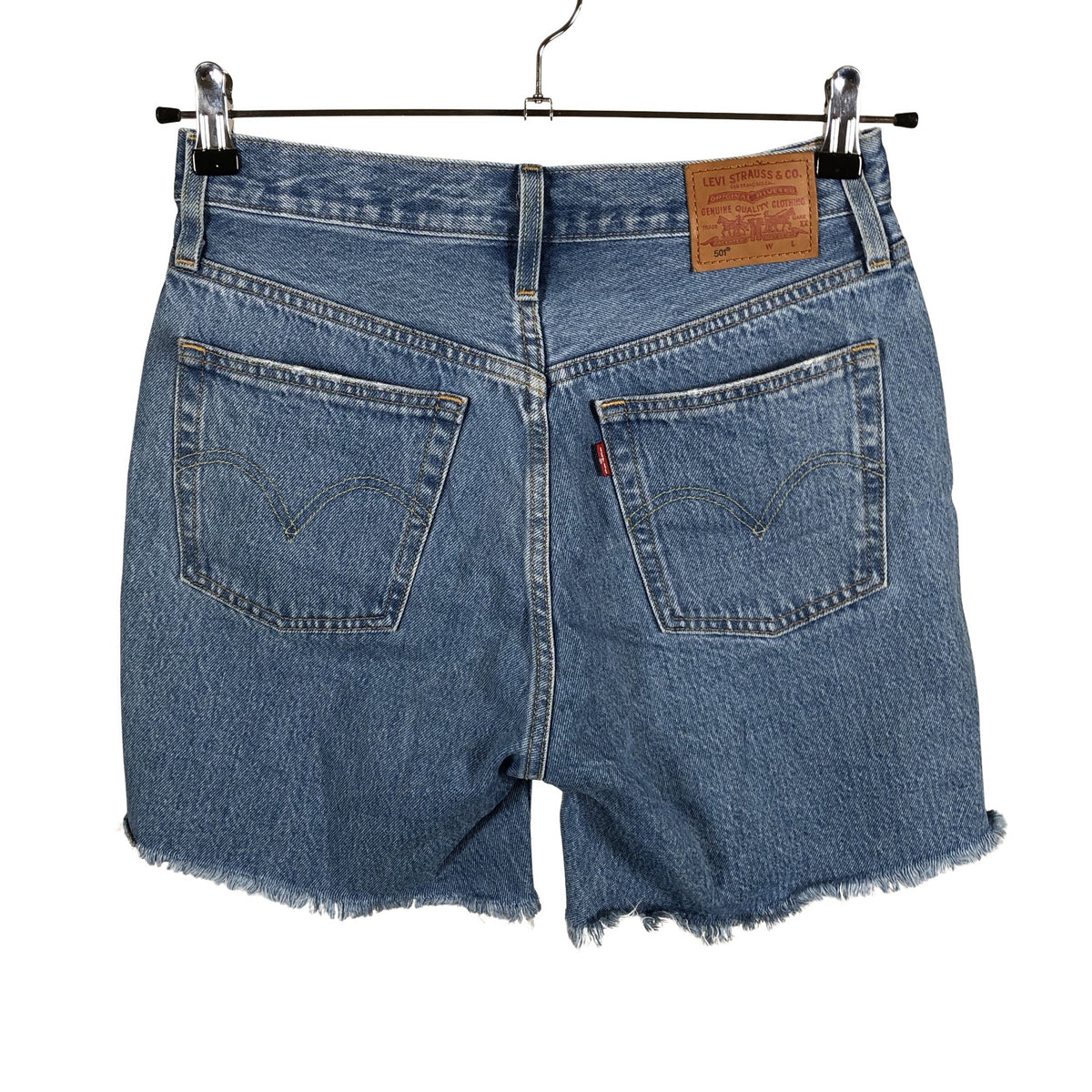 Unisex Levi's - Denim shorts, size W27 - Light blue (2)