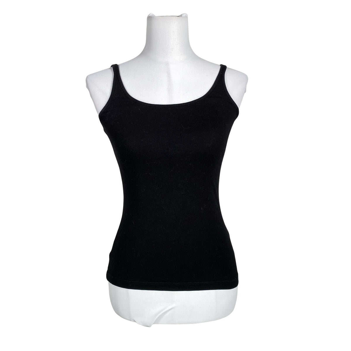 Unisex Lindex - Tricot tank top, size 34 - Black (1)