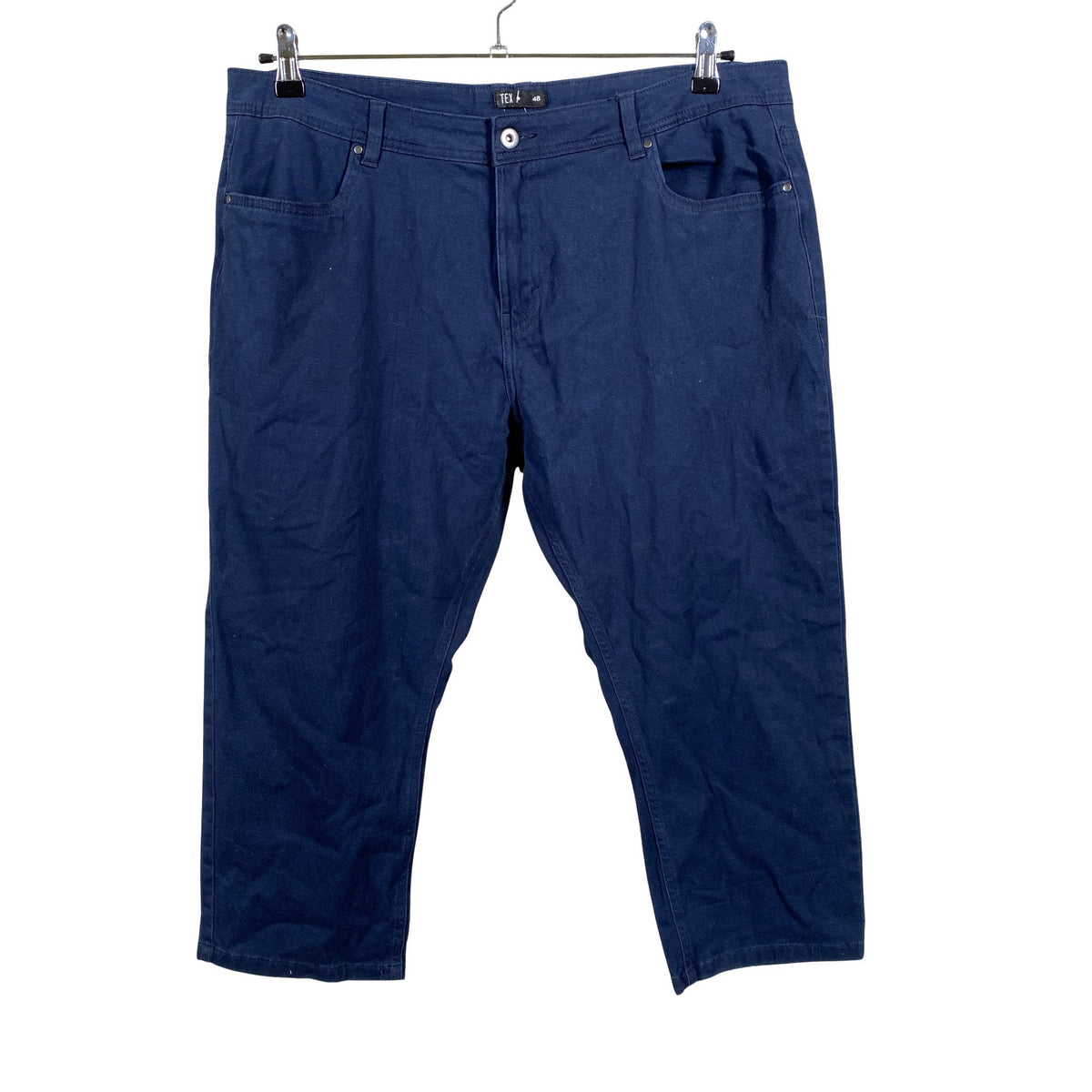 Unisex TEX - Capri jeans, size 48 - Blue (1)