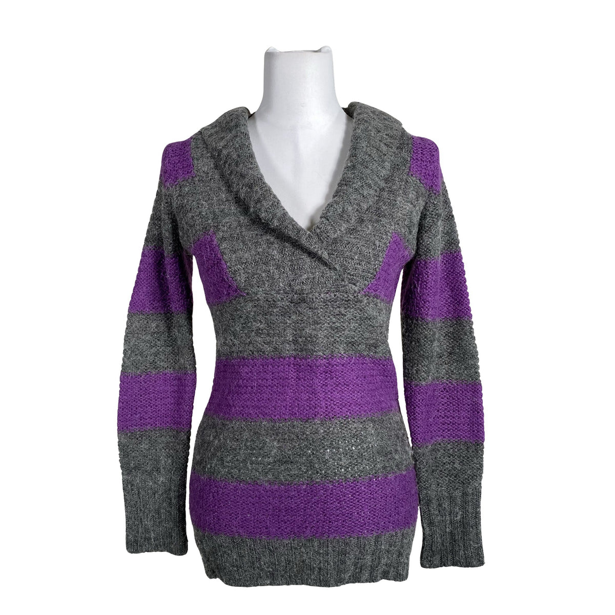 Unisex Ichi - Sweater, size 34 - Gray (1)