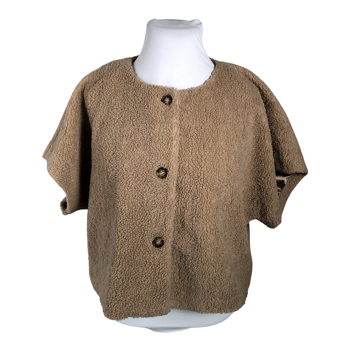 Unisex Philosophy Blues Original - Faux fur vest, size 42 - Beige (1)
