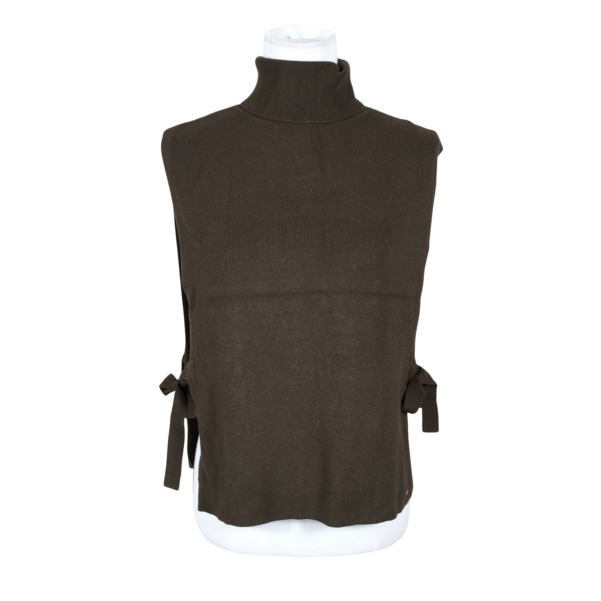 Unisex Your Face - Knit vest, size 36 - Green (1)