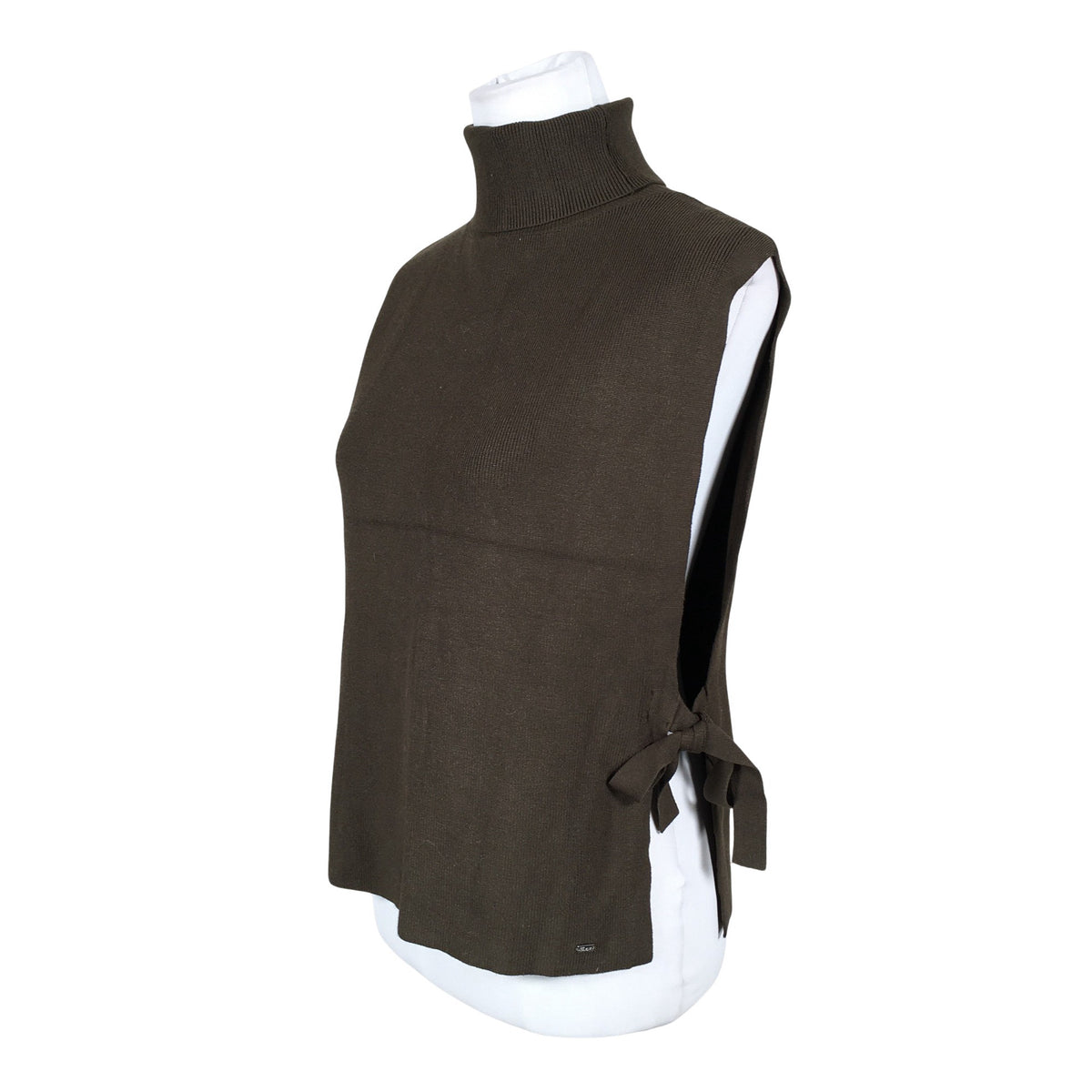 Unisex Your Face - Knit vest, size 36 - Green (2)